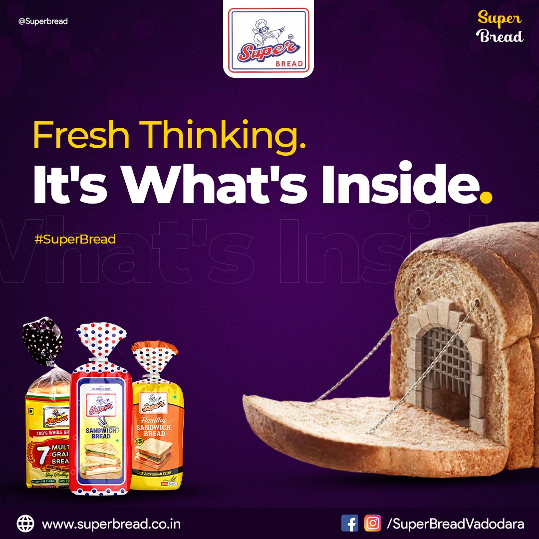 SuperBreadBRC's tweet image. "Fresh Thinking.
It's What's Inside."

#breadbasket #sourdoughbread #breadsofinstagram #breadlover #breadbox #breadoflife #breadlovers #breadtalk #breadbosses #breadhead #breadpakoda #artisanbread #breadcrumbs #breadbaker #breadmaker #breadlife #breadmaking #breadlove #ketobread