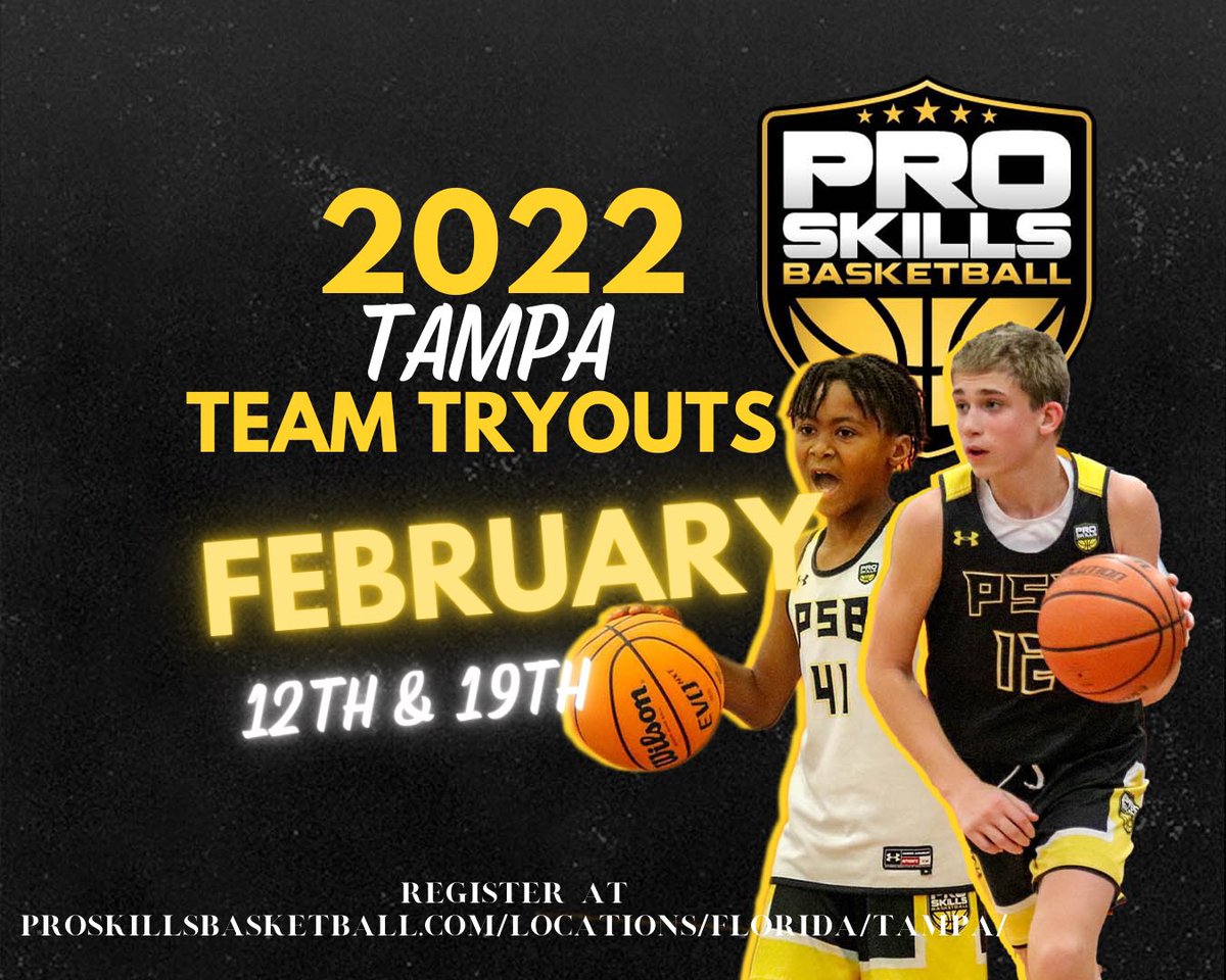 PSBTampaBay's tweet photo. ‼️PSB TAMPA tryouts are LIVE‼️

Come join the professional youth basketball experience and take your game to the next level. Link to register for tryouts is 👇   

Register now! 

https://t.co/U3u9g80IR1 https://t.co/2OgKPBvreW