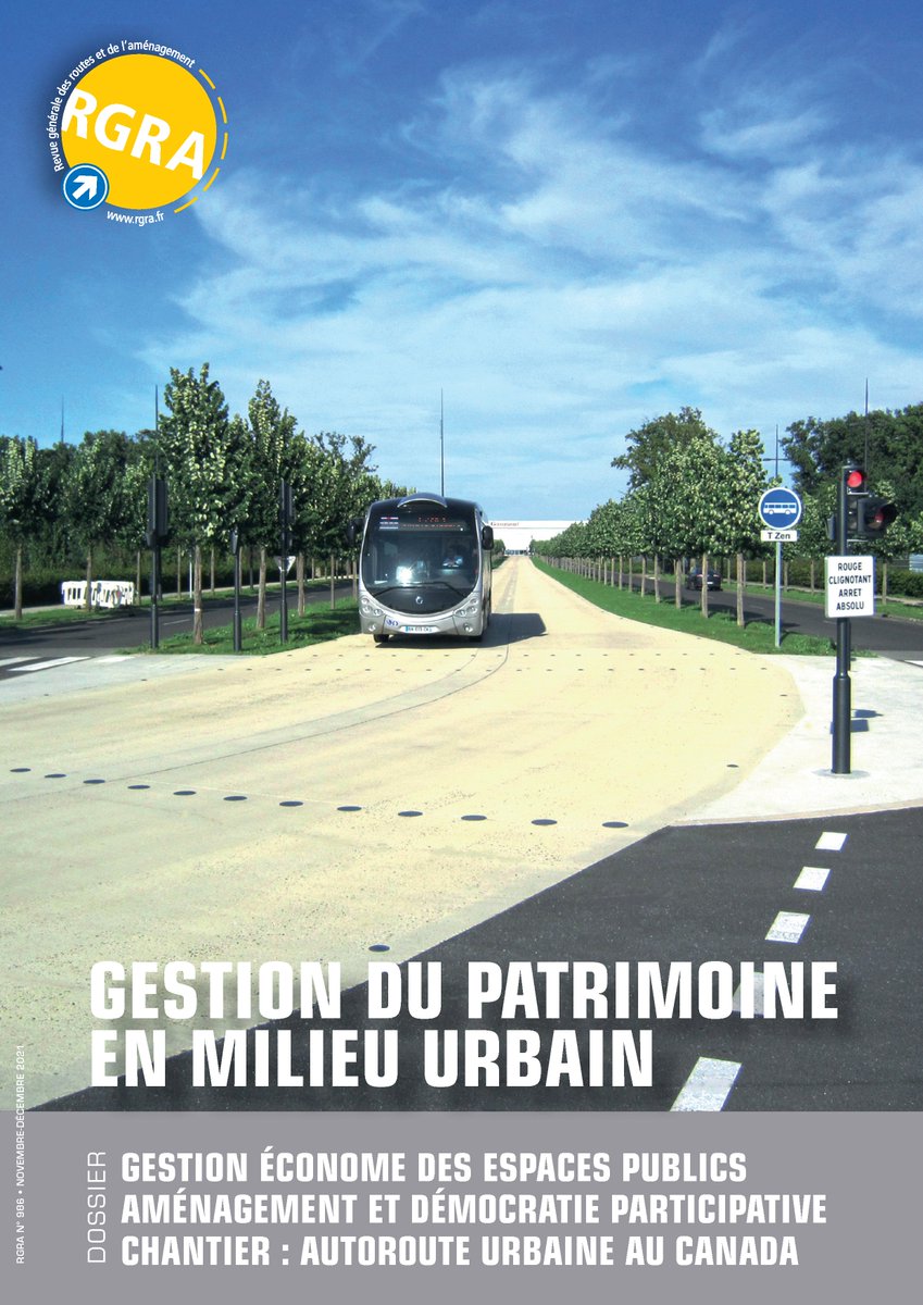 RevueRGRA's tweet photo. ⚠️Le dernier numéro de la @RevueRGRA  vient de paraître ! Au programme, les solutions efficaces de gestion du patrimoine de voirie et des espaces publics 👉https://t.co/xBwViiDmnU @CeremaCom  @Strasbourg @GroupeColas @Eurovia_Group  @Cim_Beton https://t.co/RQ4EzahRun