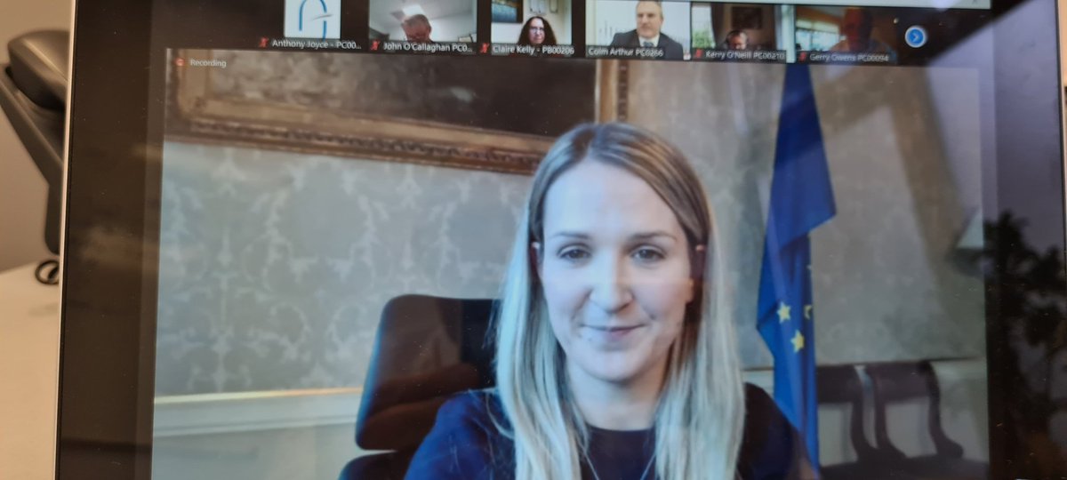 _AnthonyJoyce's tweet image. Thanks to @HMcEntee for her contribution to the @APIPIreland AGM today. The Minister will continue to support PIPs in their important work in bringing debtors back to solvency.