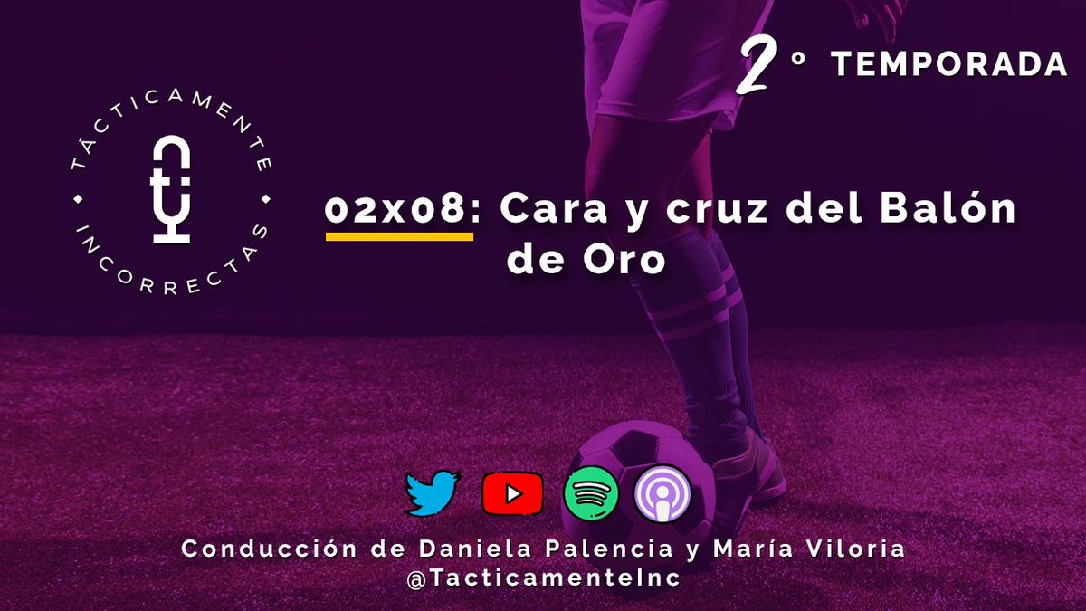 danipalenciap's tweet photo. ¡𝗡𝗨𝗘𝗩𝗢 𝗘𝗣𝗜𝗦𝗢𝗗𝗜𝗢! 💜

@maria_viloria y yo comentamos sobre el cuadrangular internacional de la Vinotinto y nuestras opiniones sobre el #BalónDeOro + cuáles fueron las grandes ausencias.

¿Listos? Go! 🤓
#TácticamenteIncorrectas
📽️: https://t.co/9t4Uz2qgej https://t.co/flbIsxM6ba