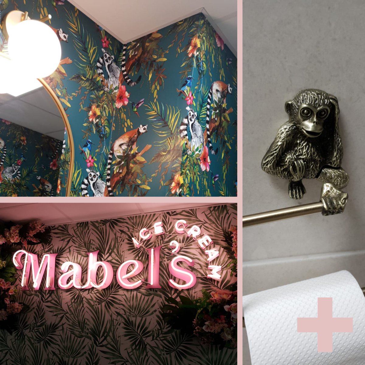 MONeillDesign's tweet image. A reminder of our work for Mabel&apos;s Ice Cream Parlour in Downpatrick 😊

A wonderful client, Orla has such a great eye for detail… even her Christmas tree is themed!

#MONdesign #retaildesign