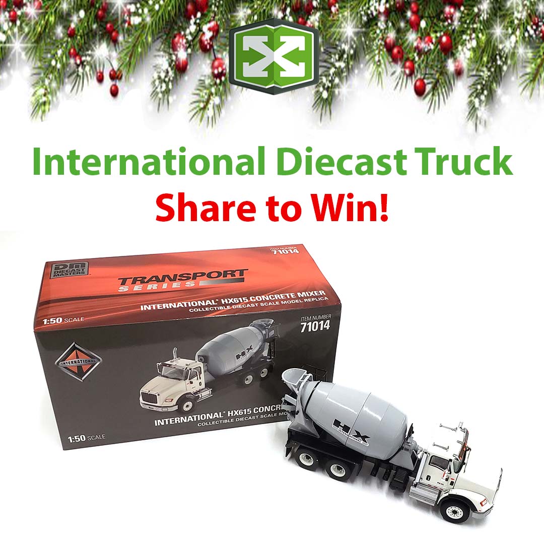 On the seventh day of Christmas, Maxim gave to me… An International Diecast Truck!

Congrats to John Frost for winning yesterday's tire claw. Today, retweet this post to win an International Diecast Truck!