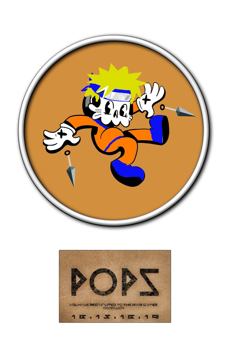 ripetomado's tweet photo. Here's my Naruto biscuit for @popsnft
#POPSGAMES https://t.co/dZrZt9ZAoZ