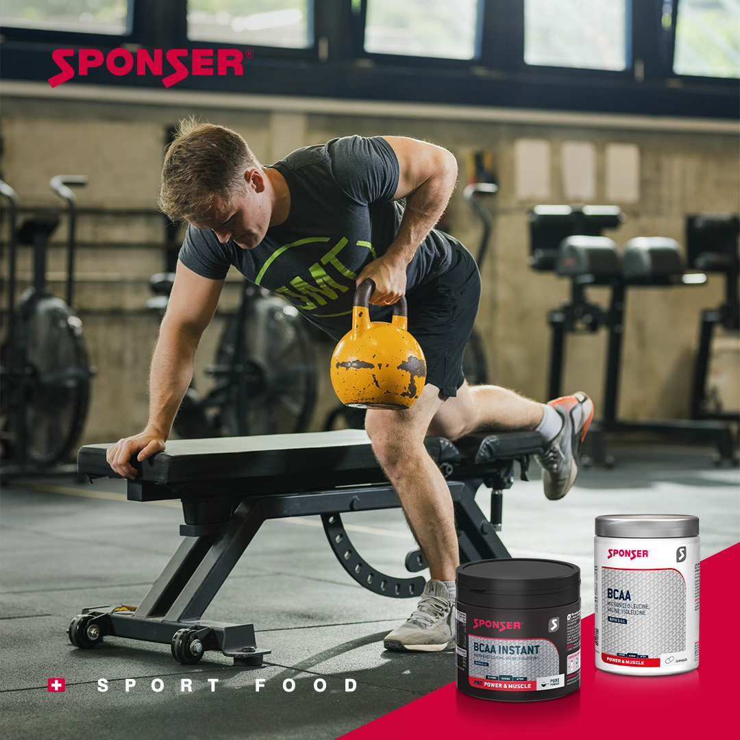 BCAAs support the building and maintenance of muscle mass. They are often added to protein or recovery shakes to increase the BCAA content, or they are mixed into sports drinks to preserve the body's own BCAA reserves.🤩

sponser.com/bcaa

#sponsersportfood #workout