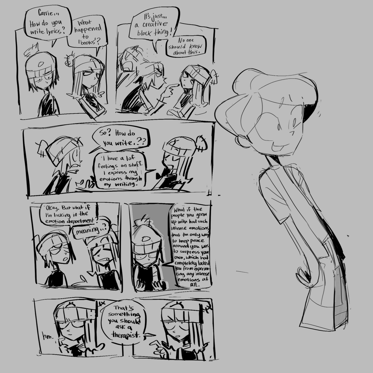 internal rambling through grojband comic then some silly stuff thats also groj 