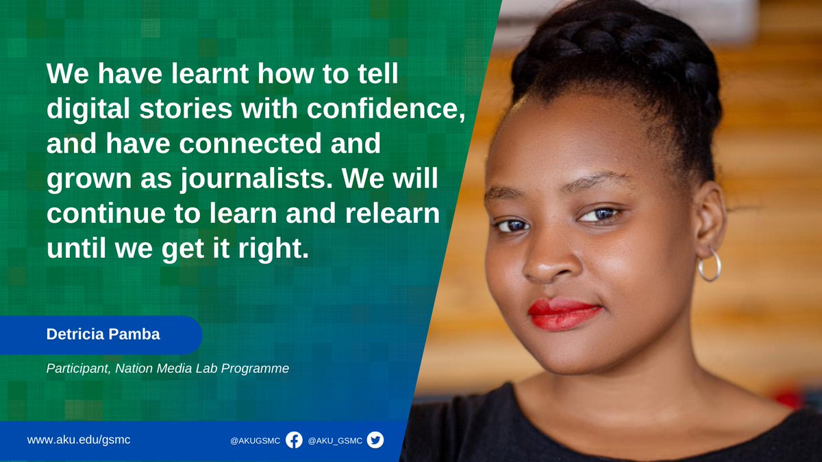 AKU_GSMC's tweet photo. Congratulations @detriciapamba👏🏽🎓 #NationMediaLabgraduation https://t.co/8vAEvsKj43
