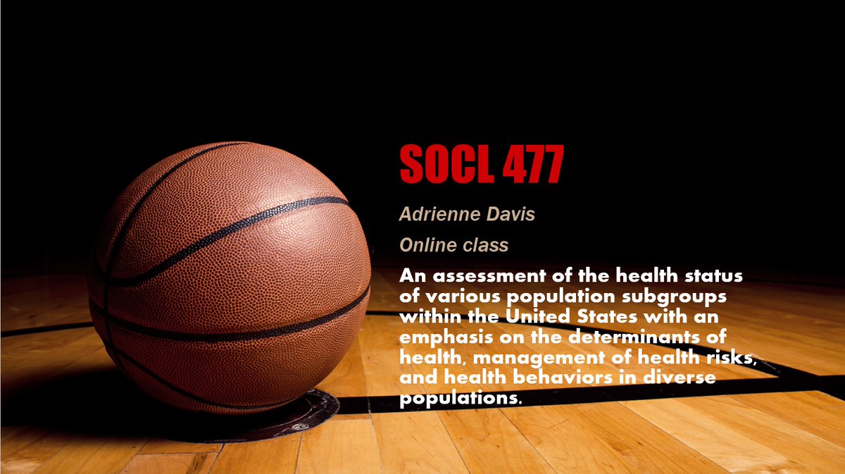 LSUS_HASS's tweet photo. Sports and Sociology go together like peas and carrots! Registration for Spring is open! https://t.co/ik0A4Wj87D