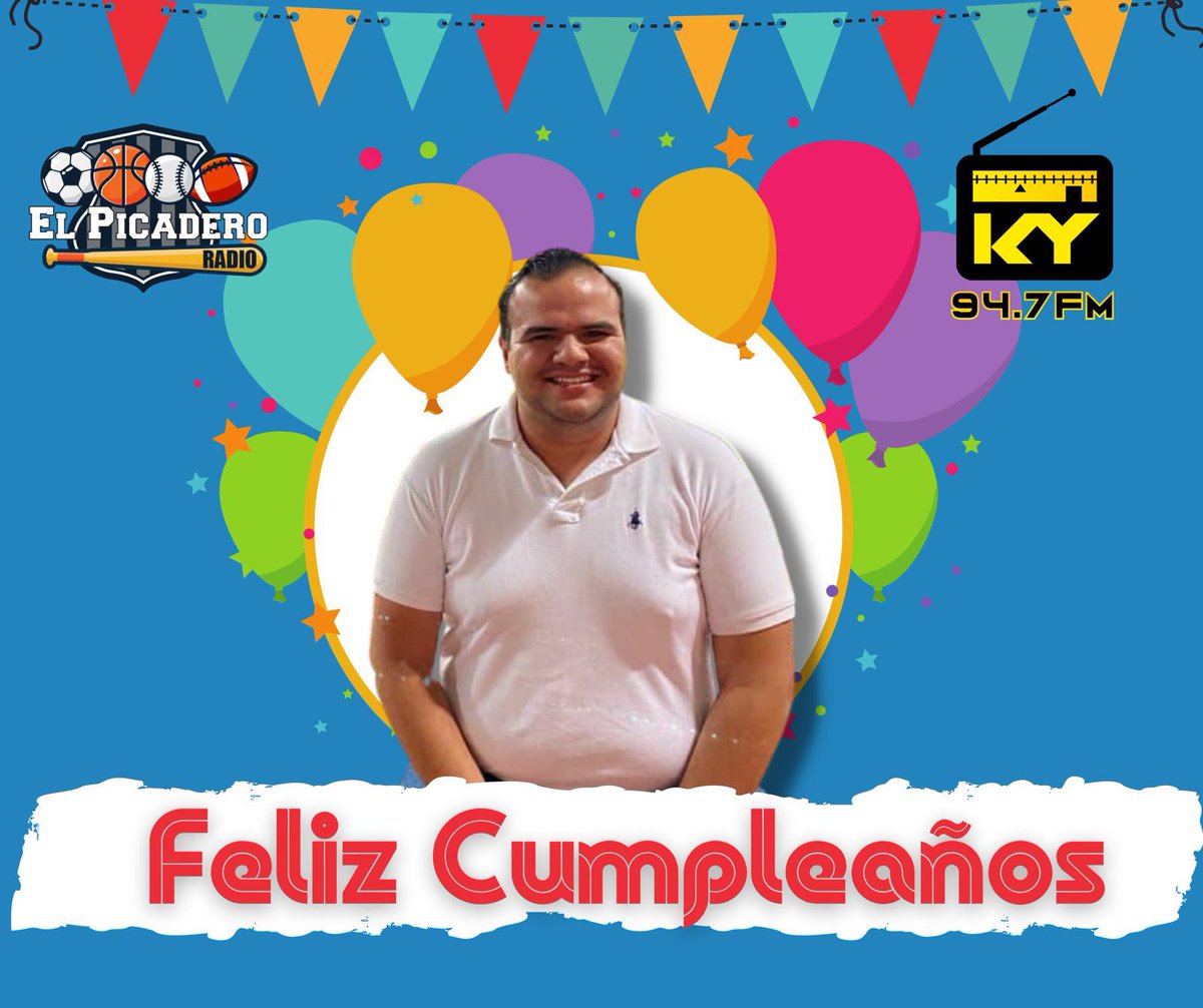PicaderoNetwork's tweet photo. Muchas felicidades a nuestro conductor y amigo @jonathansierrag por su cumpleaños y que sean muchos más!
A celebrar en grande Jona😎🙌🏻🙏🏻👏🏻👏🏻👏🏻👏🏻👏🏻 https://t.co/Hsuk3Ll3y8