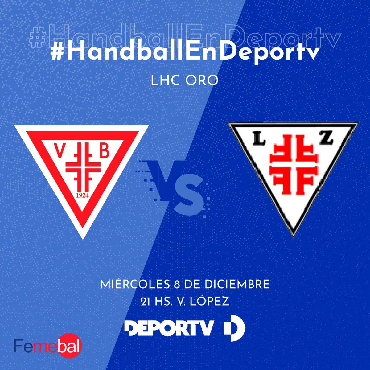 ¡Miércoles a puro handball! 🤾🏼‍♂️

La Liga de Honor Caballeros hace su presentación en el certamen. 

Desde las 14.30 hs., te esperamos en Vicente López para vivir lo mejor del handball metropolitano.