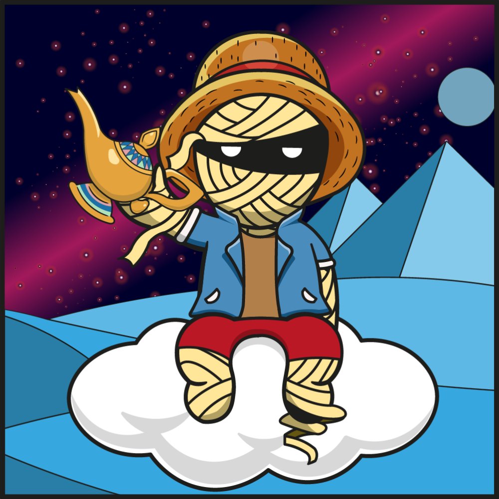 Lil_Mummies_NFT's tweet image. Hey Lil Mummies !💎

🚨#NFTGIVEAWAY 🚨

📜Easy check-in:
✅Follow @Lil_Mummies_NFT 
✅Like &amp;amp; RT
✅Tag your Discord name &amp;amp; 2 friends in comment

Then come to Discord to Roll the Dice !🎲

The bigger number Win a Free #NFT !

discord.gg/hhJ3rDuc5D

#NFTs #NFTCommunity #NFTdrop