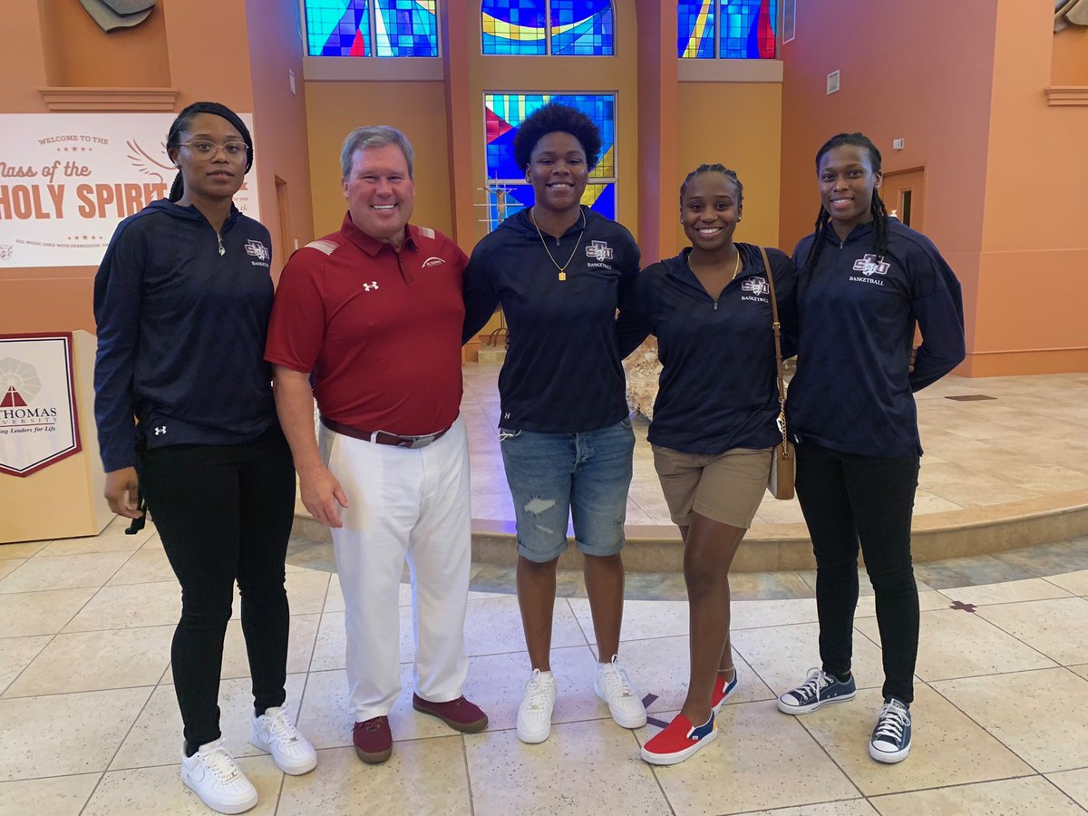 STU_WBasketball's tweet photo. Wishing our #1 fan, @STUPrez , a Happy Bobcat Birthday!! Thank you for your unwavering support and vision that you have for STU Athletics. You are appreciated! 🥳🥳 https://t.co/MbeFlfXcNN