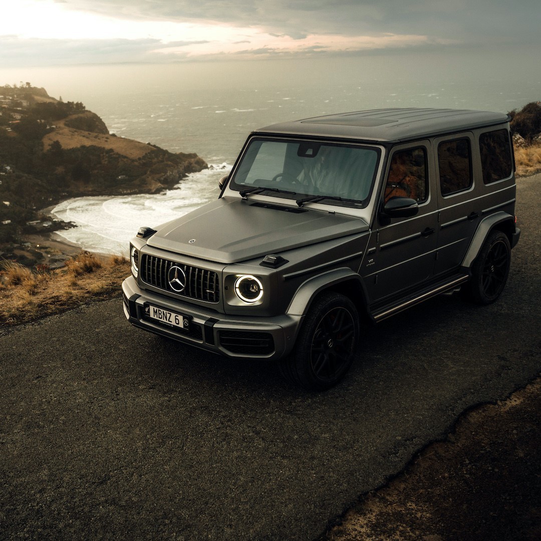MercedesBenzUSA's tweet photo. Rembrandt resemblance. In both expression, and talent. #AMG #G63 https://t.co/m2uglGYOQf