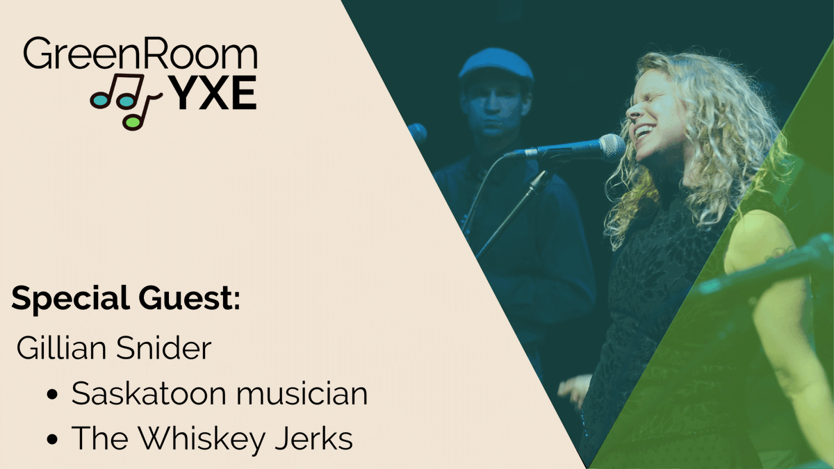Join Johnny and Leslie LIVE tonight at 8 p.m. as they chat with Saskatoon musician, Gillian Snider, about her show, Pearl! #yxe #saskatoon #yxemusic #saskatoonmusic