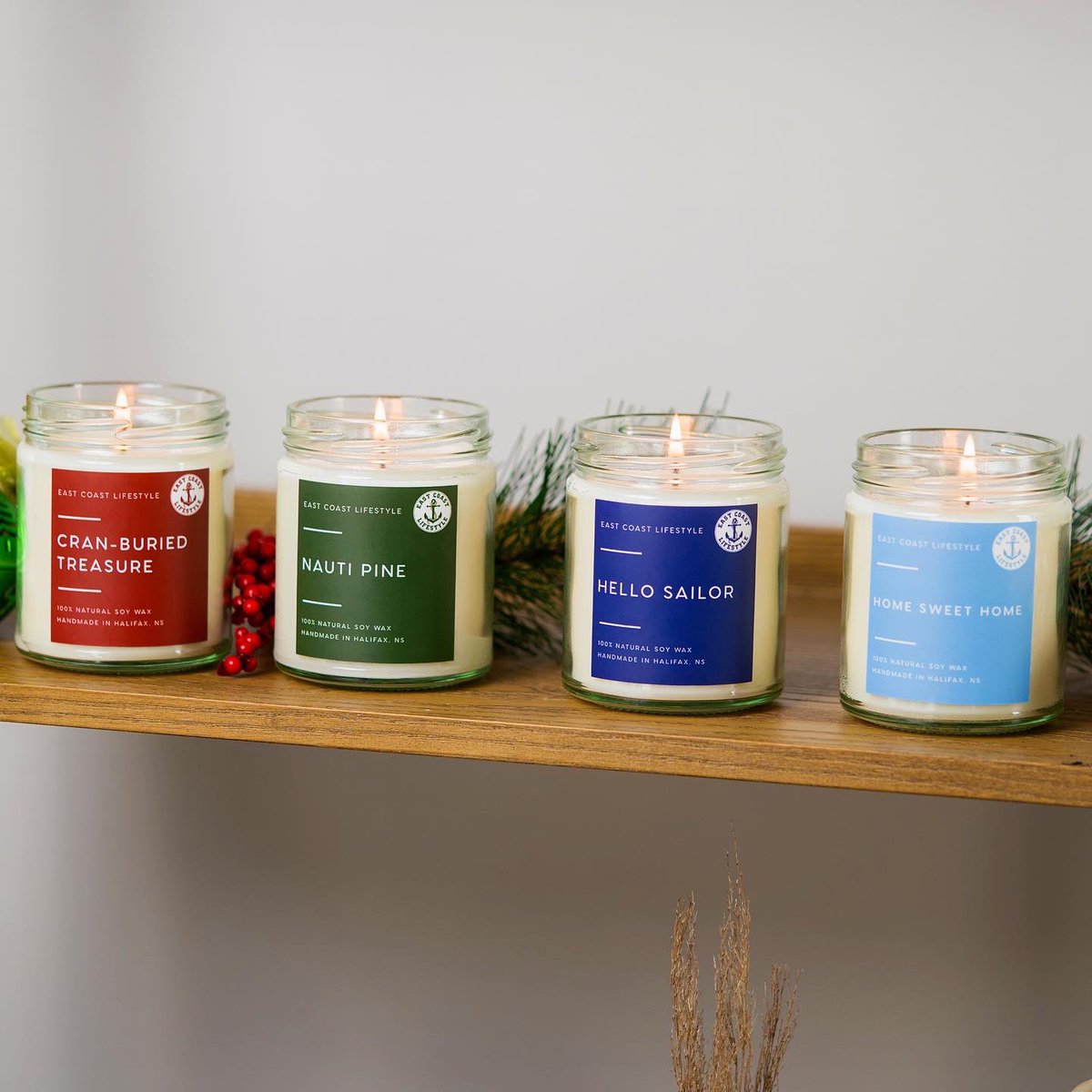 New holiday candles available online! 🕯 RETWEET to win a candle of your choice! 🔥 eastcoastlifestyle.com/collections/al… 

Handmade in Halifax &amp; available exclusively online! ⚓️ #supportlocal #candles #canada