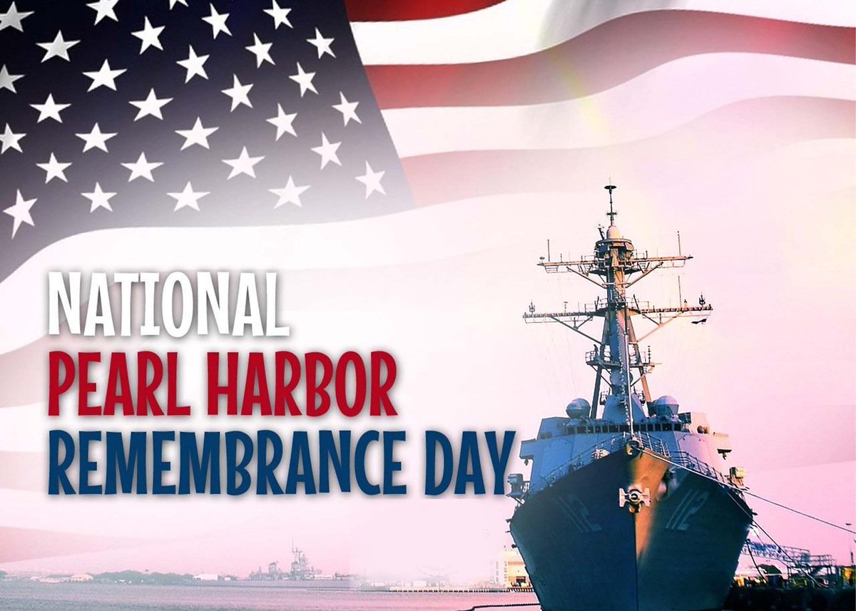 CartwrightSD's tweet photo. Each year on December 7th, Pearl Harbor Survivors, veterans, and visitors from all over the world come together to honor and remember the 2,403 service members and civilians who were killed during the attack on Pearl Harbor. #oneteamunafamilia #PearlHarborDay #dayofremembrance https://t.co/3dKT0SVs3G