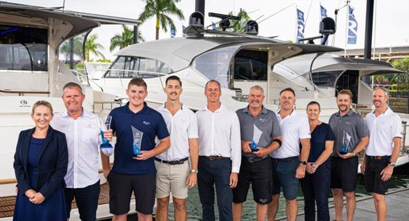 marinebizworld's tweet photo. Riviera honours Australasian dealership excellence - The @RivieraBoats presentations were made via video meetings held on the Gold Coast, Sydney https://t.co/Iw0rVr8pc6 https://t.co/d1dkfdW2GM