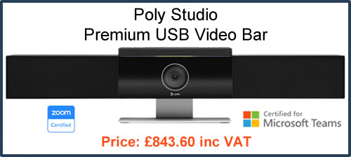 SolutionsRnd's tweet image. Poly Studio USB Video Bar #polystudio #polystudiousb #polystudiovideobar #videobar #zoomcertified #microsoftcertified