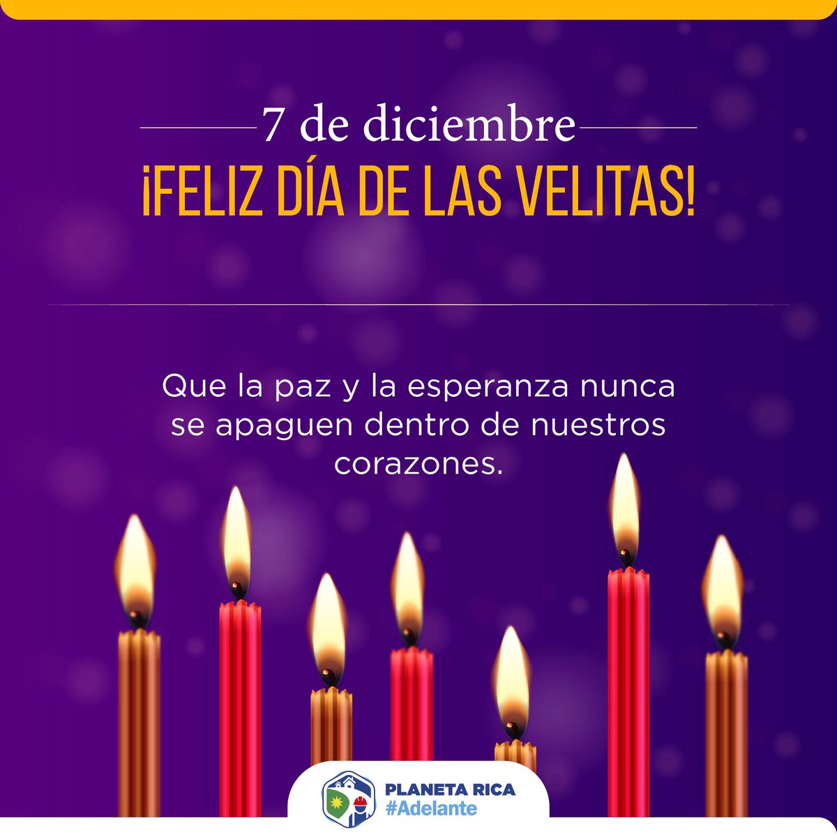 AlcaldiadePR's tweet photo. La Alcaldía de Planeta Rica desea que en cada hogar siempre reine la fe, la paz y el amor. Le deseamos un día lleno de bendiciones a todos.🎄✨💫🎄 https://t.co/RMLL822Z6k