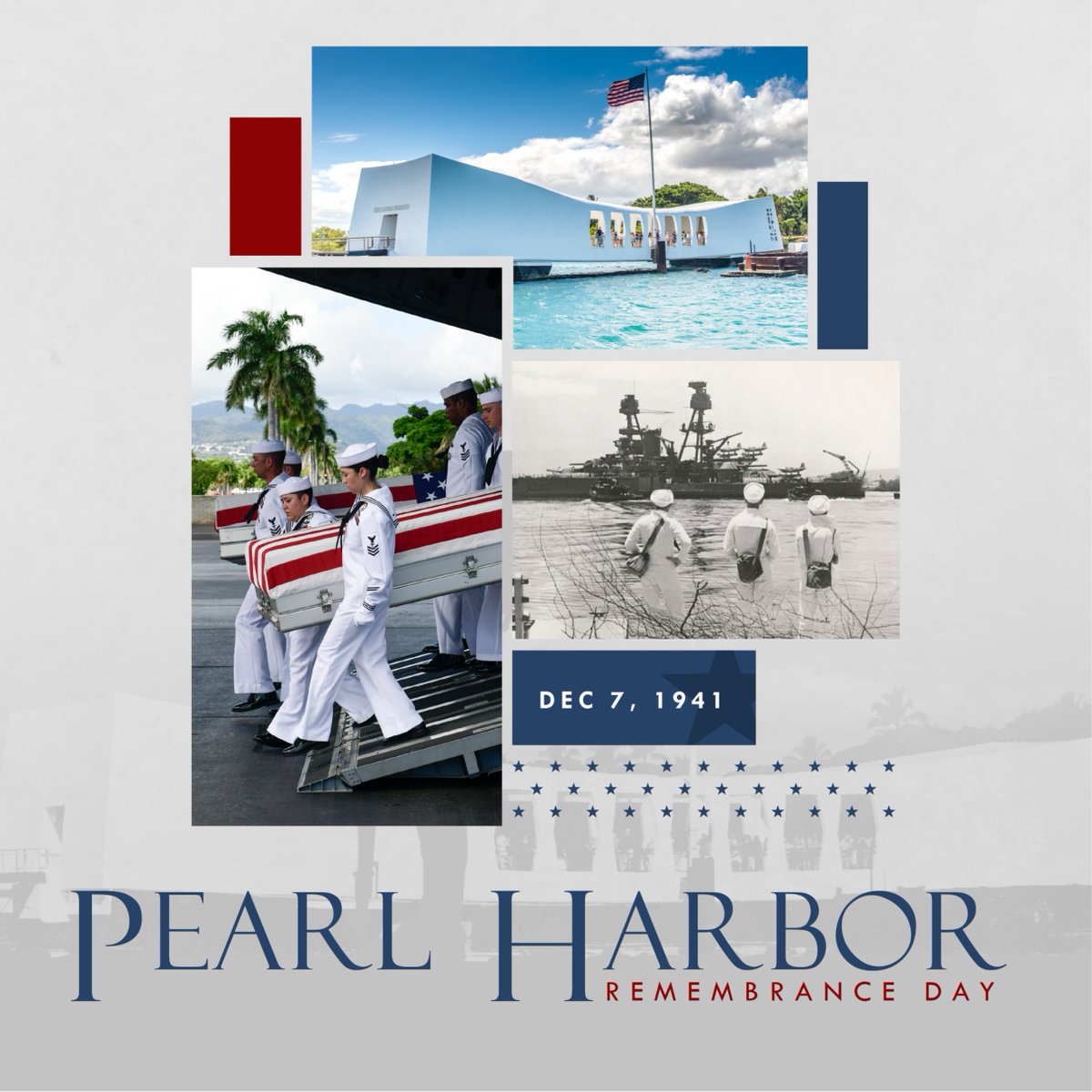 DeptofWar's tweet image. Dec. 7 remains a day that lives in infamy even after 80 years. Today, we honor those who lost their lives in the attack on Pearl Harbor, Hawaii. The memory of their courage and sacrifice will never fade.  go.usa.gov/xev65