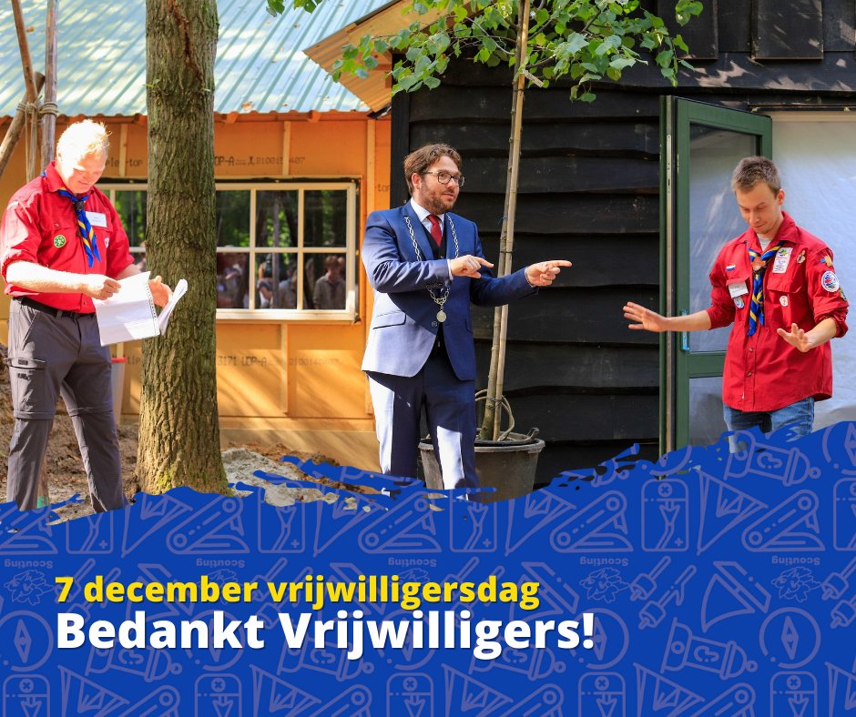 Het is vandaag Nationale Vrijwilligersdag. Scouting IJsselgroep kent ook een groep fantastische vrijwilligers. Dit scoutingseizoen hebben ruim 80 vrijwilligers meer dan 12.000 uur vrijwilligerswerk geleverd!

Vrijwilligers, bedankt! Jullie verdienen allemaal een beker! 🏆 🏅