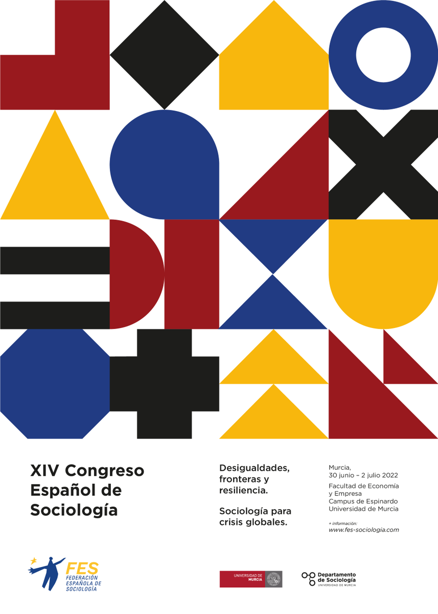 📣 ¿Sabes qué vamos a tratar en el Congreso Español de Sociología del próximo verano?

El lema ‘Desigualdades, fronteras y resiliencia', incide en algunos de los elementos que involucran a diversos campos y grupos de trabajo de la disciplina.

👉bit.ly/3FUnEX0