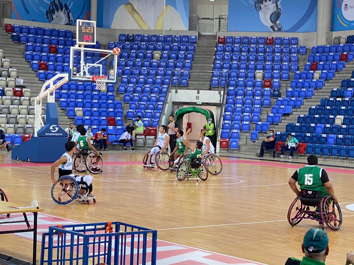 paralympic_sa's tweet photo. أخضر كرة السلة على الكراسي المتحركة يُحقق المركز الرابع على المستوى الآسيوي بعد خسارته 
 18 - 84 من تايلند التي حلت بالمركز الثالث ونالت البرونزية.
#دورة_الألعاب_البارالمبية_الآسيوية للشباب بالبحرين. 
#AsianYouthParaGames
 #Bahrain2021
https://t.co/NxPbfgxRoG
#هذه_البارالمبية https://t.co/pnklj1Ae3L