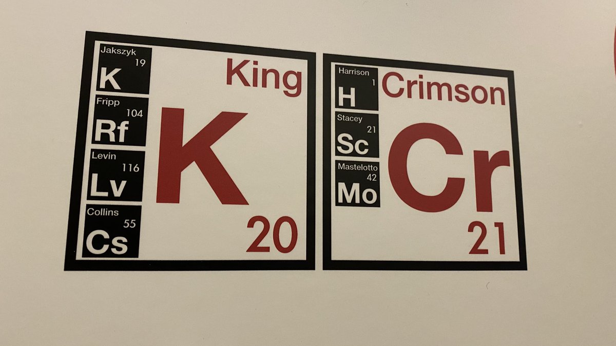 itsnotwhatimean's tweet photo. king crimson なう
やばすぎて頭真っ白くなったなう😨 https://t.co/lXER3YjqGD