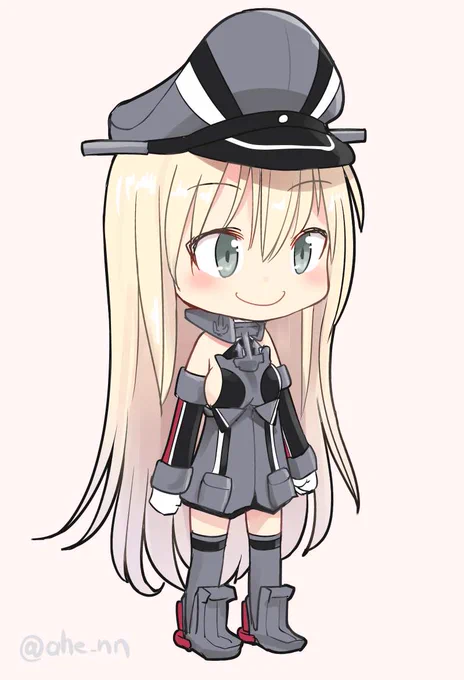 オイゲンちゃんとビスマルクちゃん 