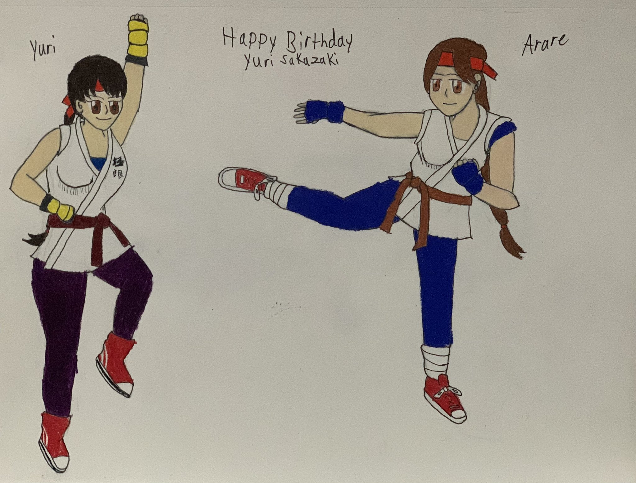 Happy Birthday to Yuri Sakazaki 
Special guest:    
