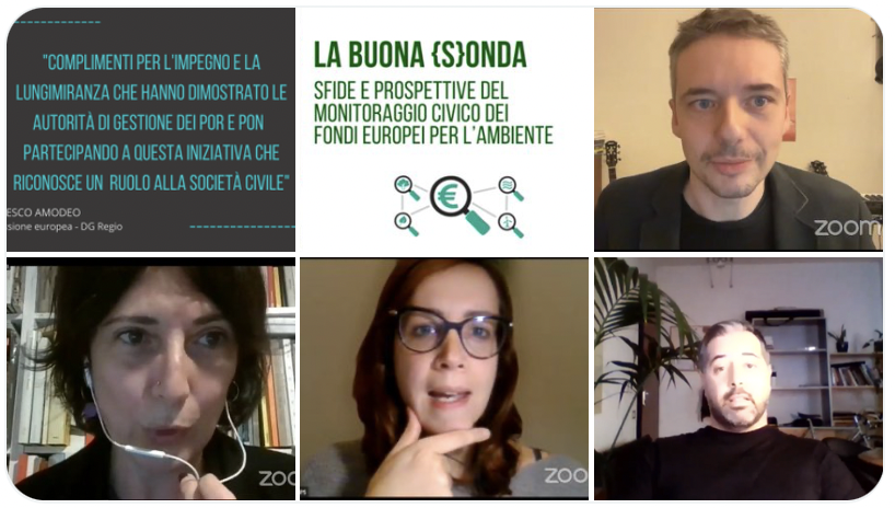 Monithon's tweet photo. Rivedi l'evento finale della Rete di #MonitoraggioCivico dei fondi pubblici per l'ambiente!

🗣 Attivate associazioni, università e PA
📍 Creati nuovi strumenti per presidiare i #FondiUE 
🪧 Manifesto a cui tutti possono aderire

👉🏻https://t.co/h4L0hpRAPe

Grazie a @EUinmyRegion! https://t.co/PVT9QyMU1S