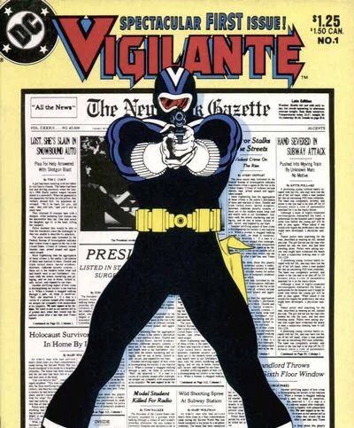 geek_genie's tweet image. Classic cover of the day @marvwolfman @TheDCUniverse #dccomics #vigilante #geekgenie