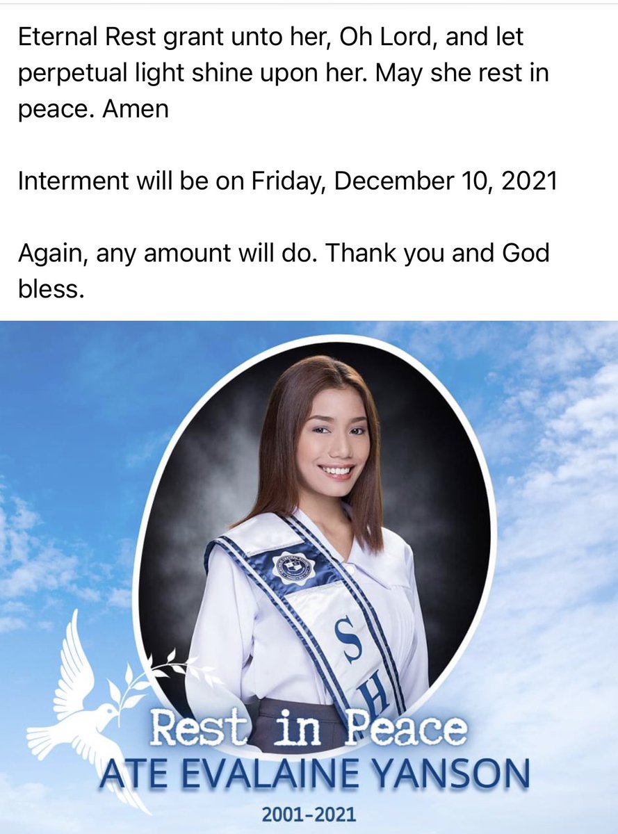 LoveforLeniR's tweet photo. It’s with sadness that we share the passing of a Chardawn baby Evalaine Yanson who shared our love for @DawnZpost &amp; @1richardgomez1. This comes just days after her mom passed away. Please include them in your prayers. GCash below for those who want to help. Rest In Peace Evalaine https://t.co/NxdF8WsTWt