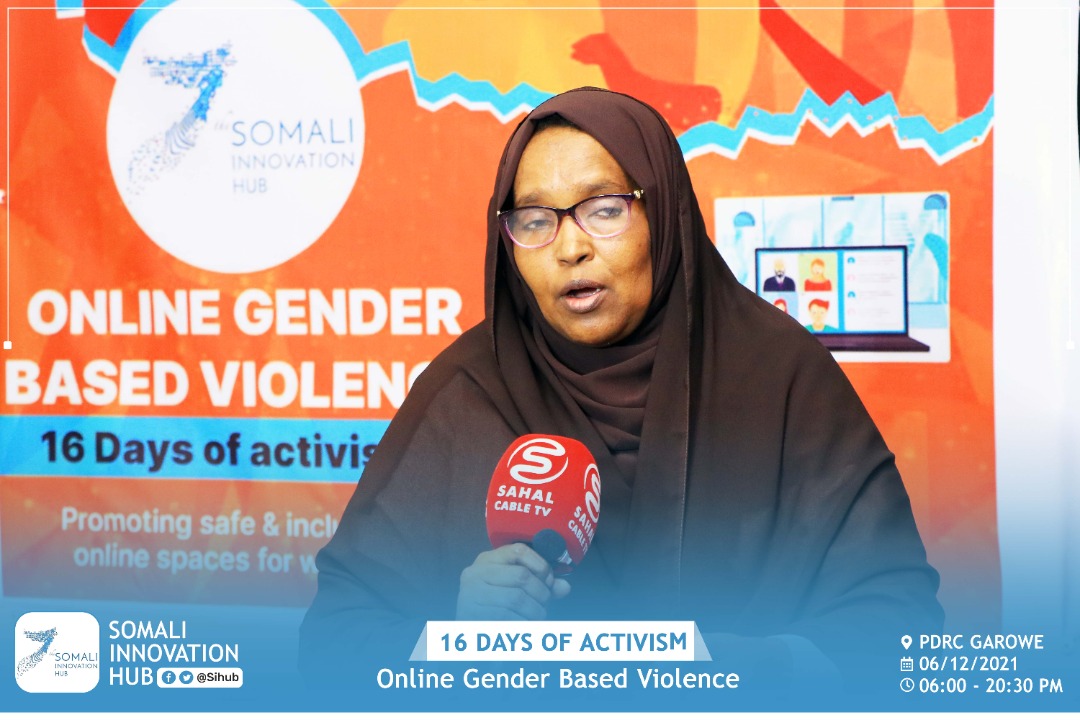 SiHubSomalia's tweet photo. Special thanks to H.E minister Amina osman Haji and the entire @MOWDAFA team  for their collaboration of the 16 days activism themed event Creating Inclusive Safe Online Spaces. It was a  great visionary team to work with.Together we can achieve our goals to end online GBV. https://t.co/GTxYgwkROU