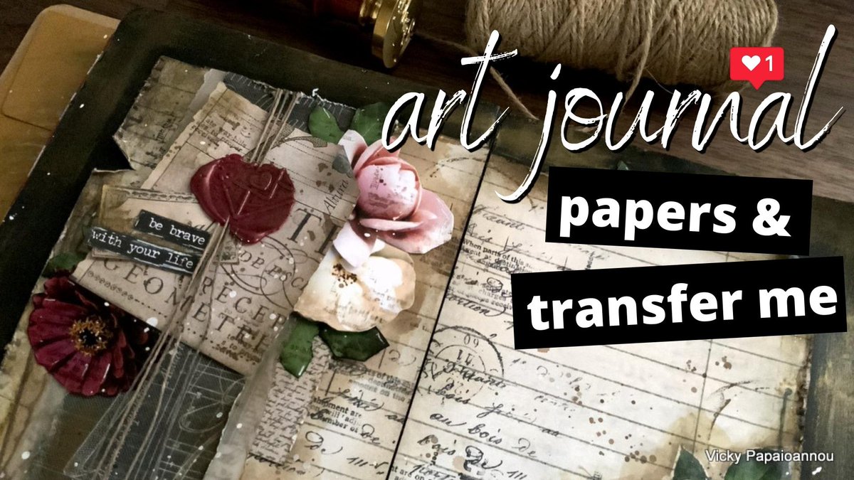 vickyp_gr's tweet photo. art journal - transfer me sheets &amp; patterned papers https://t.co/BJiSC9Bzwu via @YouTube https://t.co/4soK4f4KkR