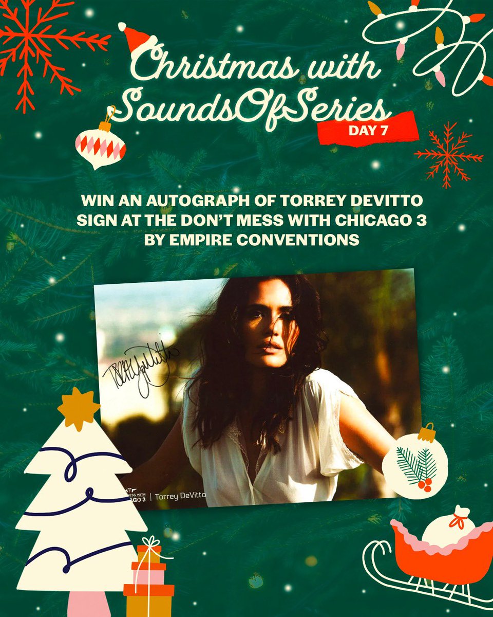 SoundsOfSeries's tweet photo. #CHRISTMASWITHSOS - DAY 7
Win an autograph of Torrey DeVitto at the 'Don’t Mess With Chicago 3' by @EmpireConv.
To enter:
▪️ RT this tweet
▪️ Follow @SoundsOfSeries & @EmpireConv
▪️ Subscribe to our youtube channel:
https://t.co/YogxpMoT0l https://t.co/Rze7gea7fD