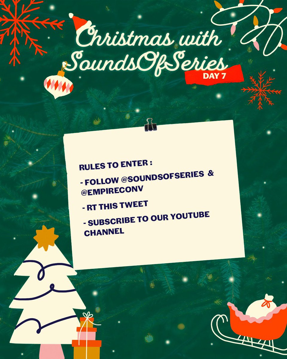 SoundsOfSeries's tweet photo. #CHRISTMASWITHSOS - DAY 7
Win an autograph of Torrey DeVitto at the 'Don’t Mess With Chicago 3' by @EmpireConv.
To enter:
▪️ RT this tweet
▪️ Follow @SoundsOfSeries & @EmpireConv
▪️ Subscribe to our youtube channel:
https://t.co/YogxpMoT0l https://t.co/Rze7gea7fD