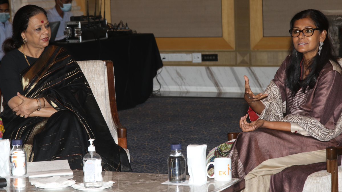 FoundationPK's tweet photo. Coverage by @TT_My_Kolkata featuring the engaging session of @Ek_Mulakat #Kolkata with actor & writer @nanditadas in conversation with #InaPuri, #EhsaasWoman of #Gurugram. @ehsaaswomen @ITCHotels #EkMulakat #NanditaDas
Read it here: https://t.co/XzEg2U6KmB https://t.co/UG7eIBFq8b