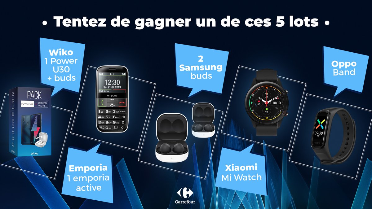Jeudi 18h30, je serai en live avec <a href="/CarrefourFrance/">Carrefour</a> pour présenter des produits trop cool😁
Pour tenter de gagner l’un de ces produits:
1️⃣RT + Follow <a href="/NicolasCatard/">NicolasCatard // TheGrandTest</a> et <a href="/CarrefourFrance/">Carrefour</a>
2️⃣Choisis la marque dont tu veux gagner le cadeau
Le live sera là bit.ly/3dmK9rp 🔥