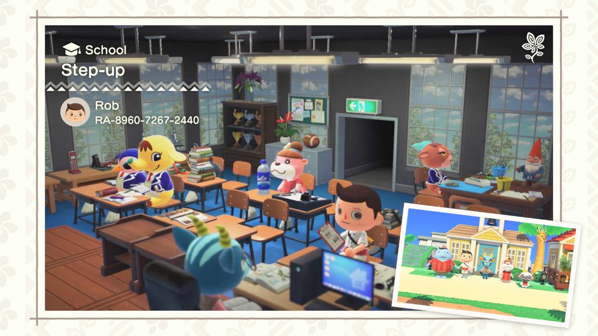 Let's see if this works... Posting this from my game directly. A picture of a school I designed in ACNH! dpl.sd.lp1.acbaa.srv.nintendo.net/znca/game/4953…
#Bruce #HappyHomeNetwork #AnimalCrossing #ACNH #NintendoSwitch