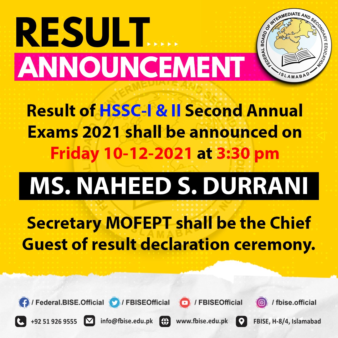 Fbise Hssc Result 2024 Expected Date And Time Delia Fanchon