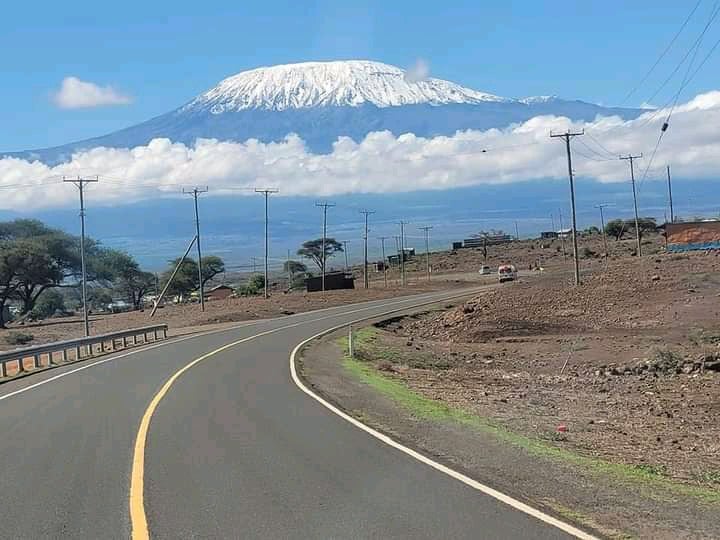 Travel and experience. Snow caped Mountain of Kilimanjaro.