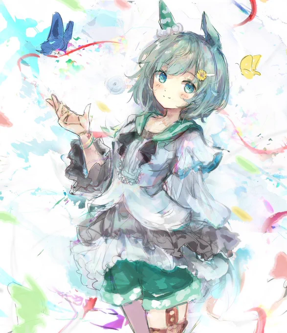 セイちゃーん!! #ウマ娘 #ウマ娘プリティーダービー #セイウンスカイ(ウマ娘) https://t.co/0b6k5d6yGc 