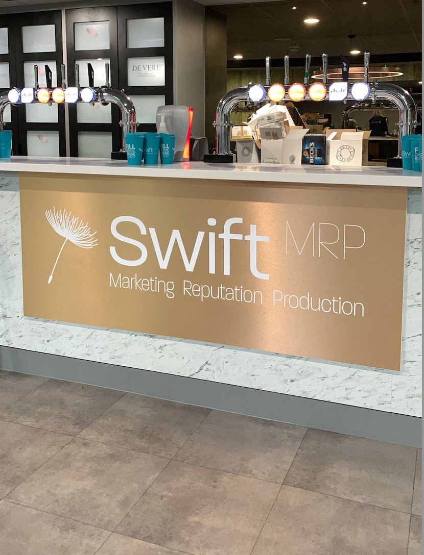 Swift_MRP's tweet photo. Our team loved being at @EventBuyersLive and sponsoring the tea and coffee area along with the evening drinks reception!
#swiftlydoesit #swiftlytalks #EBL21 #eventprofs #avtweeps https://t.co/A1psKWVXny