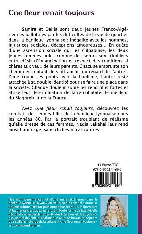 NadiaLakehal's tweet photo. Très heureuse de vous annoncer la sortie prochaine de mon 2ème roman "Une fleur renaît toujours" Éditions Héraclite

Le cheminement,familial social et psychologique,des filles nées dans les quartiers populaires
Commandable dans toutes les librairies et 👇🏼
https://t.co/RWlLkcabOE https://t.co/9AIGiC3kNc