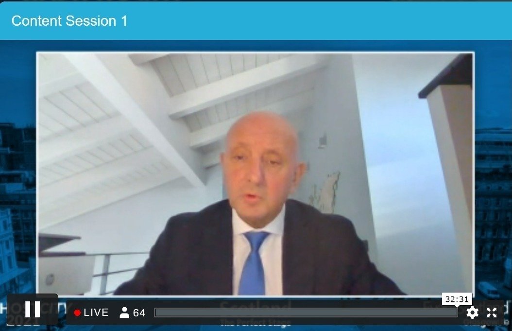 It was an honour and a pleasure to address #HostCity2021 this morning. 

As I mentioned during the session, we are living in extraordinary times, but the power of #sport continues to help our community move forward.✅

I would like to wish everyone a successful conference.