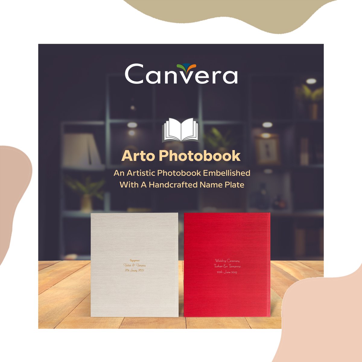 canvera's tweet photo. Canvera’s Sophisticated Arto Photobook Range.

An elegant photobook embellished with handcrafted artistic nameplates. 

With 4 text options and Gold &amp; Silver highlighting, the Arto is a visual delight. 

For More Details, Visit: https://t.co/9cPXNgAbnC

#canvera #canveraalbum https://t.co/xMjkbtDkQG