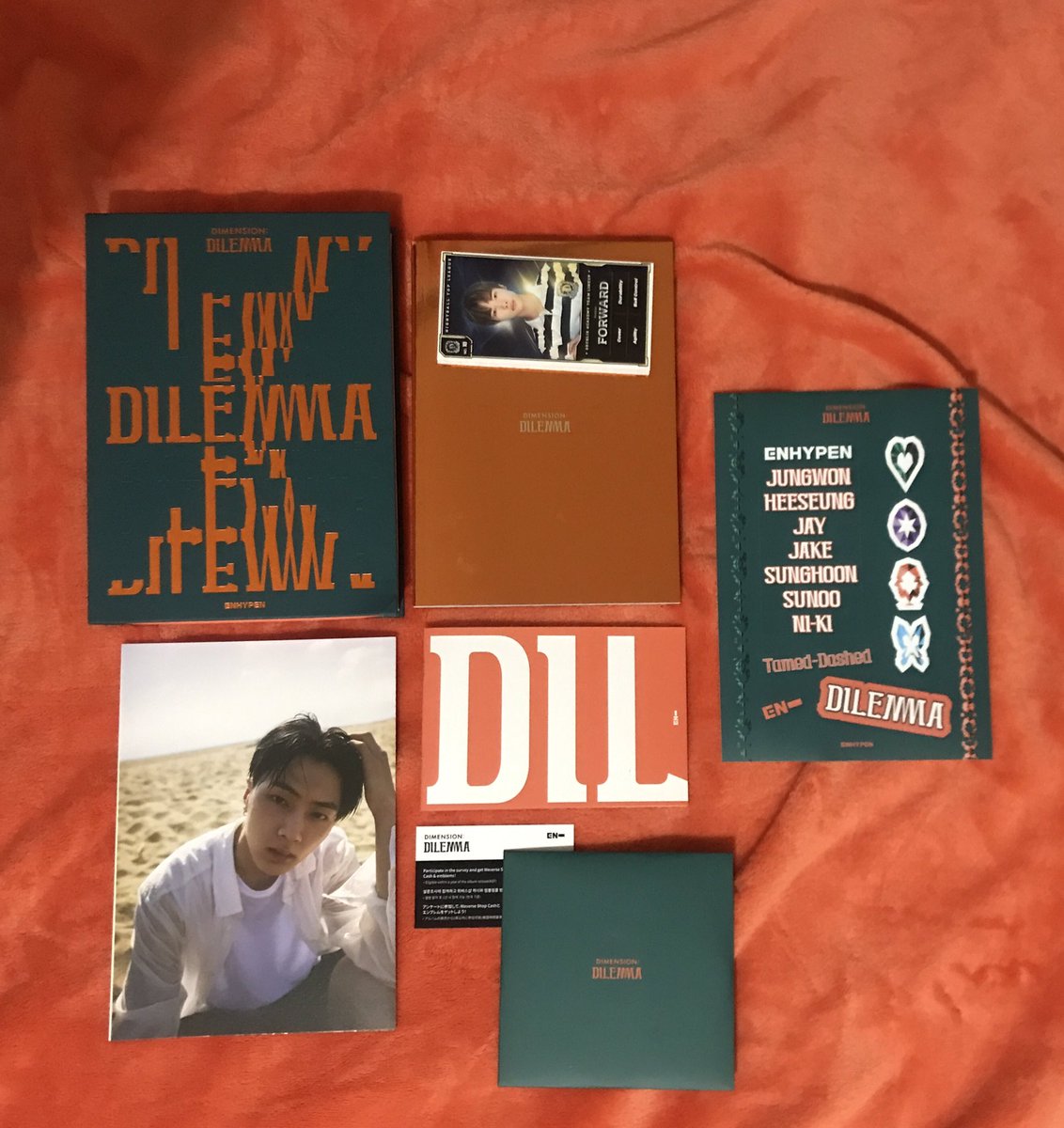 lunastraPH's tweet photo. ONHAND ENHYPEN DIMENSION: DILEMMA ALBUMS (UNSEALED)

📌SCYLLA &amp; CHARYBDIS: 300 ea
📌ODYSSEUS: 250
📌SET: 750 

-complete inclu except random pocas
-unscanned qr
-w/poster (folded)
-free group photo (ot7) wvrs pob for set taker

reply mine + item/s or dm us https://t.co/ZxfMqH0Zap