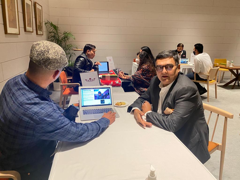 Sita_India's tweet photo. Mr. Dipak Deva at the DISCOVER RARE event today in Gurgaon – in conversation with the RARE community.
#kickstarttravel
@dipakdeva @rareindia @incredibleindia #Discoverrare https://t.co/Lle9j1Te9J