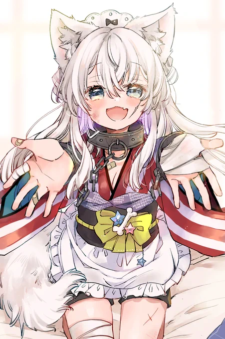 🐶「ごしゅじんさま……っ!ぎゅっとしてっ♪」 